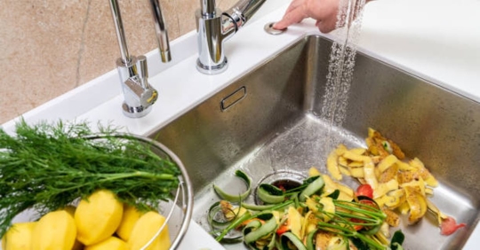 using garbage disposal